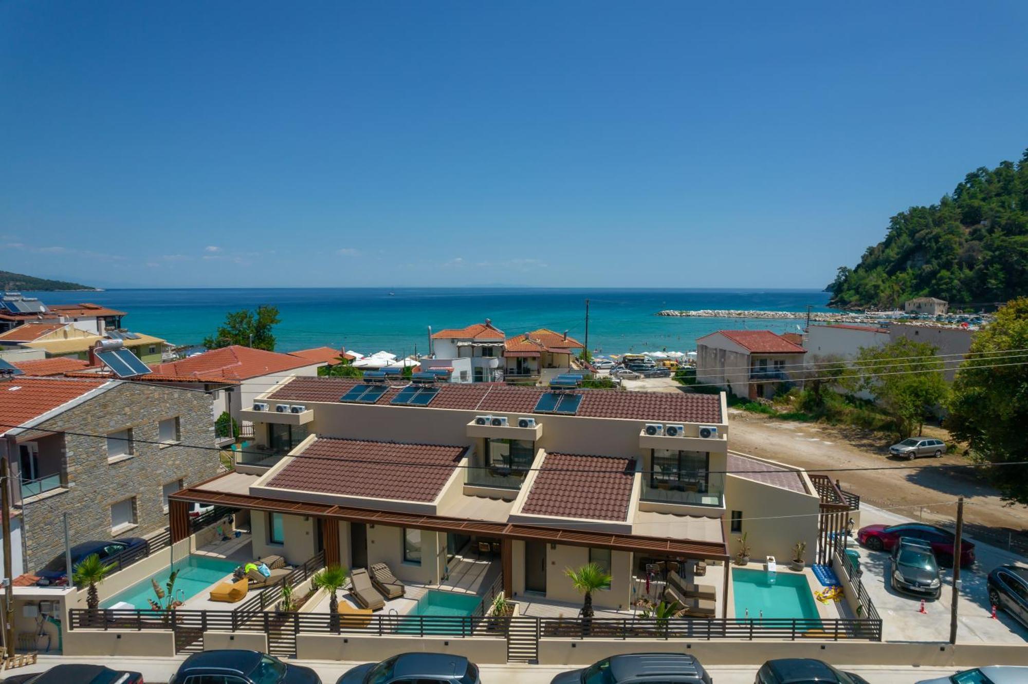 Ntinas Seaside Suites Skala Potamia Exterior foto