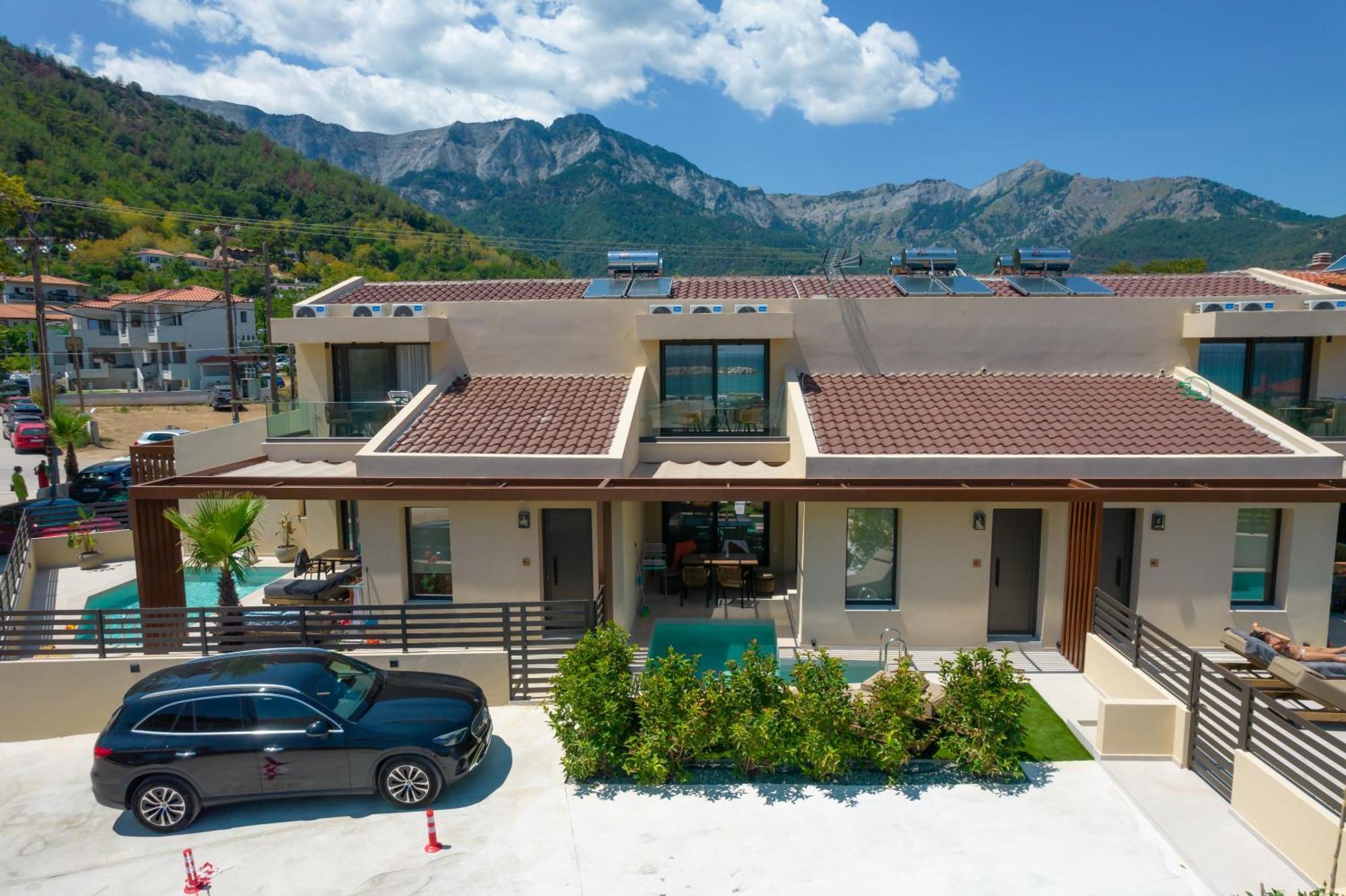Ntinas Seaside Suites Skala Potamia Exterior foto