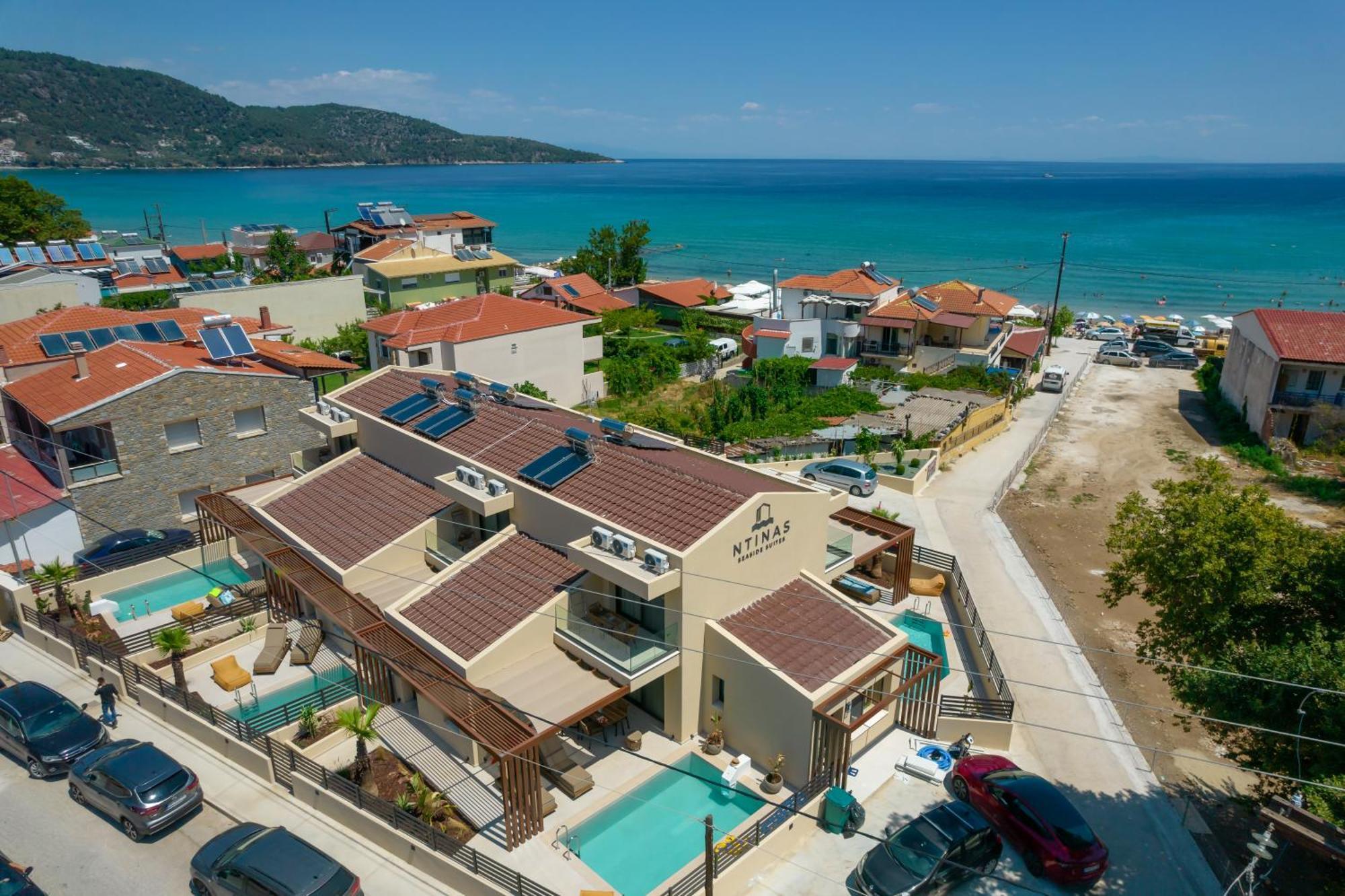 Ntinas Seaside Suites Skala Potamia Exterior foto